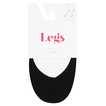 Legs Laser Cut Ballerina Women's Socks s.35-38 Nero