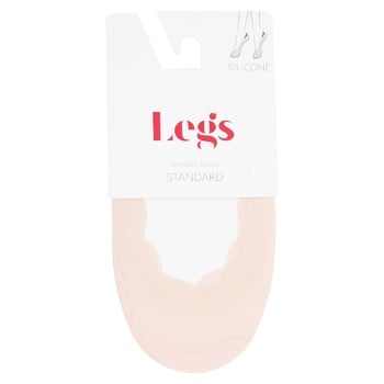 Legs Laser Cut Scallop Edge Women's Socks s.36-41 Rose - buy, prices for ULTRAMARKET - photo 1