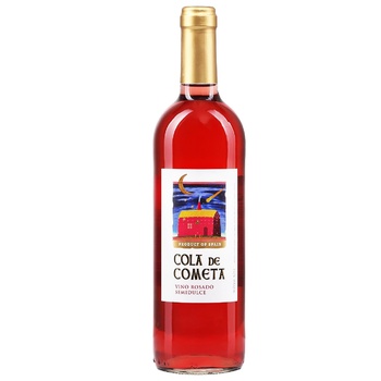 Cola de Cometa wine pink semi-sweet 10.5% 0.75l - buy, prices for Auchan - photo 1