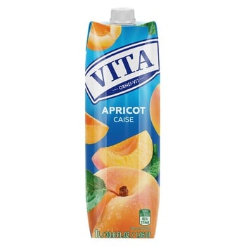 Vita Apricot Nectar 1l - buy, prices for Auchan - photo 2