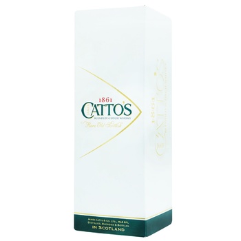 Віскі Cattos 40% 0,7л - купити, ціни на Ашан - фото 1