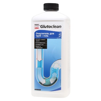 Glutoclean Means for Pipes Cleaning 1l - buy, prices for MegaMarket - photo 2