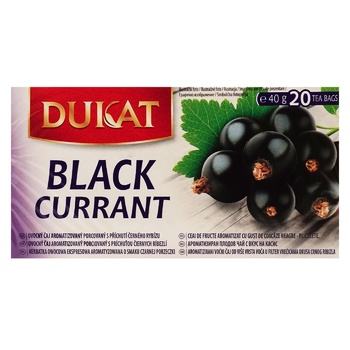 Dukat Black Currant Fruit Tea 2g*20pcs - buy, prices for - photo 3