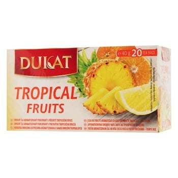 Dukat Tropical Fruits Fruit Tea 2g*20pcs