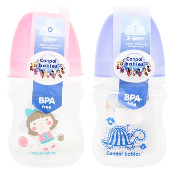 Canpol Babies Anti Colic Bottle 120ml - buy, prices for Za Raz - photo 1