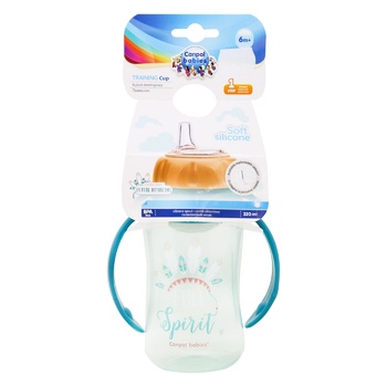 Canpol Babies 56/514 Training Cup With Silicone Spout 320ml - buy, prices for ULTRAMARKET - photo 1