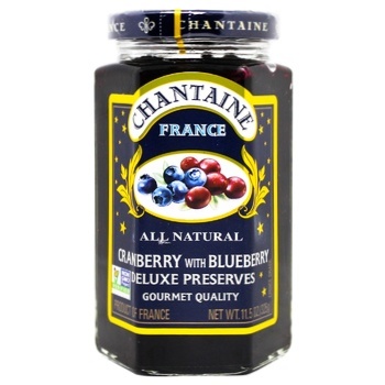 Chantaine Cranberries and Blueberries Jam 325g - buy, prices for MegaMarket - photo 1