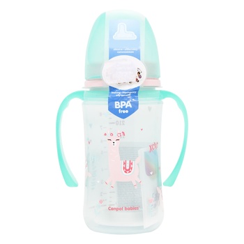 Canpol Babies Sweet Fun EasyStart Training Non-Spill Cup 240ml - buy, prices for MegaMarket - photo 1