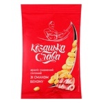 Арахіс Козацька Слава смажений солоний зі смаком бекону 180г