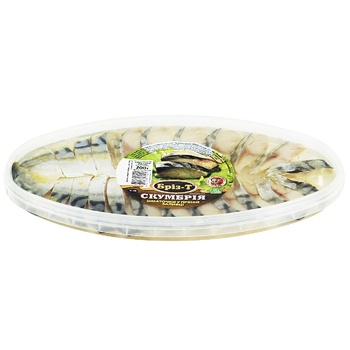 Briz-T Slices Mackerel in Spicy Filling 200g - buy, prices for Auchan - photo 1