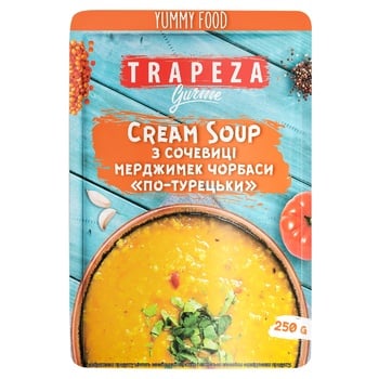 Trapeza Merzimek Chorbasy Puree Soup with Lentils 250g - buy, prices for Tavria V - photo 2