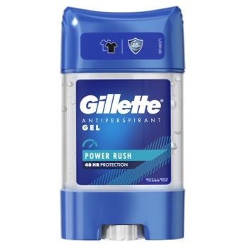 Дезодорант-антиперспирант Gillette Clear Gel Power Rush 70мл - купить, цены на NOVUS - фото 1