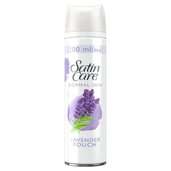 Gillette Satin Care Touch of Lavender Shaving Gel 200ml - buy, prices for - photo 2