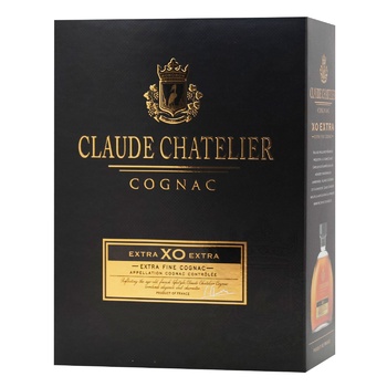 Коньяк Claude Chatelier Extra XO 40% 0,7л - купить, цены на WINETIME - фото 2