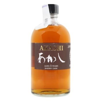 Віскі Akashi Sherry Cask 5years 50% 0,5л - купити, ціни на WINETIME - фото 3