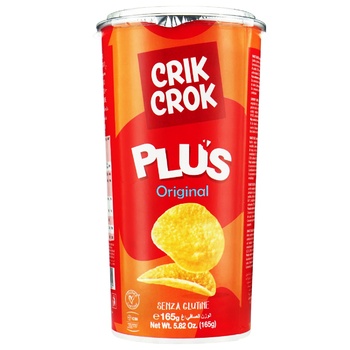 Crik Crok Original Chips 165g - buy, prices for ULTRAMARKET - photo 1