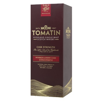 Виски Tomatin Cask Strength 57,5% 0,7л - купить, цены на WINETIME - фото 2