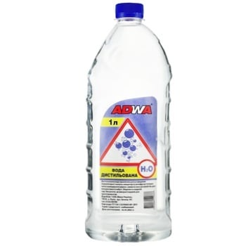 Adwa Distilled Water 1l - buy, prices for Auchan - photo 1