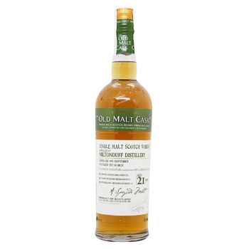 Old Malt Cask Miltonduff 1990 Whisky 21yo 50% 0.7l - buy, prices for - photo 2