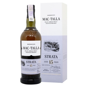 Виски Mac-Talla Strata 15 лет 46% 0,7л - купить, цены на WINETIME - фото 1