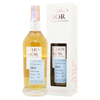 Віскі Carn Mor Glen Ord 2012 47,5% 0,7л - купити, ціни на - фото 1