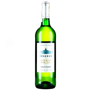 Paul Sapin Reserve Domaine Peiriere Sauvignon White Dry Wine 12% 0.75l - buy, prices for Auchan - photo 1