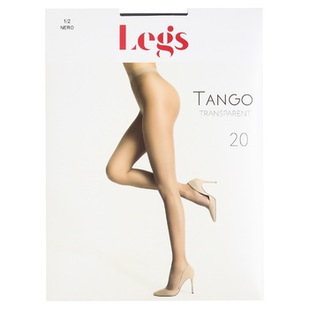 Колготки женские Legs Tango 20ден р.1/2 nero - купить, цены на ULTRAMARKET - фото 1