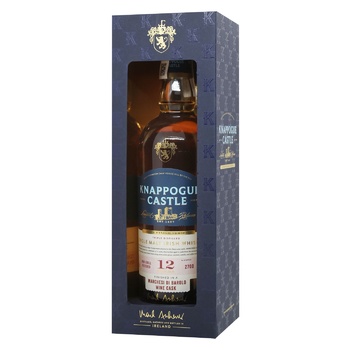 Віскі Knappogue Castle Barolo Cask 12 років 46% 0,7л - купити, ціни на - фото 1