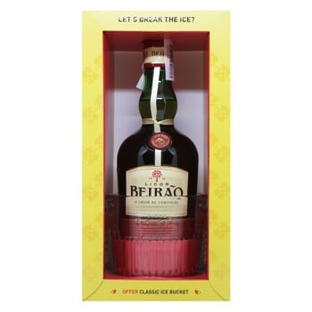 Ликер Licor Beirao с ведром для льда 22% 0,7л - купить, цены на WINETIME - фото 2