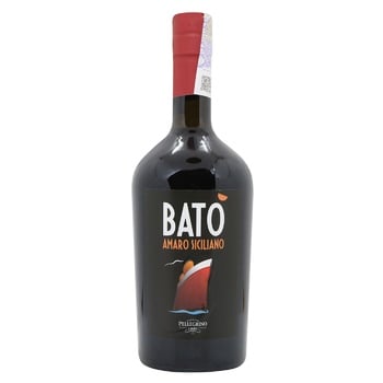 Ликер Cantine Pellegrino Bato Sicilian Amaro 33% 0,7л - купить, цены на WINETIME - фото 3