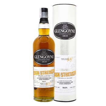 Віскі Glengoyne Cask Strength 58,2% 0,7л