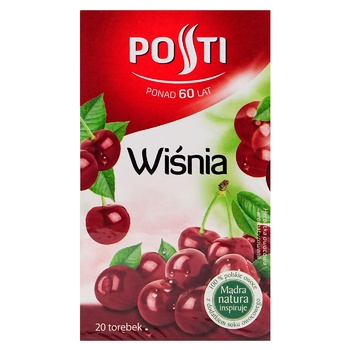 Чай фруктовий Posti зі смаком вишні 2г*20шт - купити, ціни на - фото 3