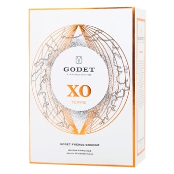 Коньяк Godet X.O. Terre 40% 0,7л - купити, ціни на - фото 3