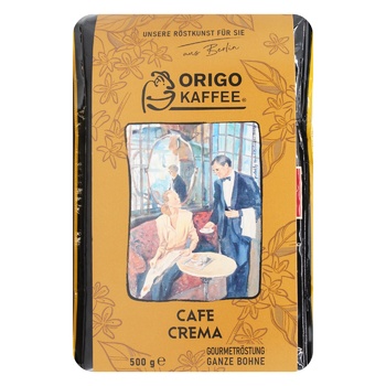 Origo Kaffee Crema Gourmet Rostung Coffee 500g - buy, prices for Auchan - photo 2