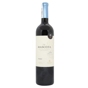 Вино Santa Ana La Mascota Malbec червоне сухе 14% 0,75л - купити, ціни на - фото 1