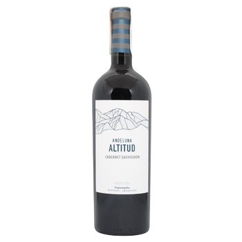 Andeluna Altitud Cabernet Sauvignon Red Dry Wine 15.6% 0.75l - buy, prices for WINETIME - photo 1