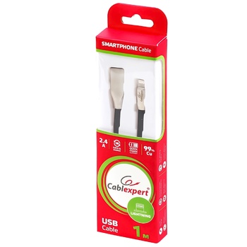 Кабель Cablexpert USB 2.0 Type A-Apple Lightning 1м - купить, цены на - фото 1