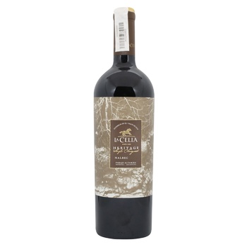 Вино La Celia Heritage Malbec червоне сухе 14% 0,75л - купити, ціни на WINETIME - фото 1