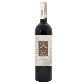 Вино La Celia Elite Malbec красное сухое 14% 0,75л - купить, цены на WINETIME - фото 1