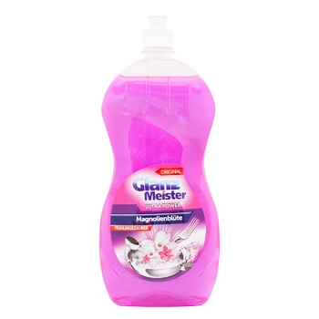 Glanz Meister Magnolienblute Dishwashing Liquid 1l - buy, prices for MegaMarket - photo 1