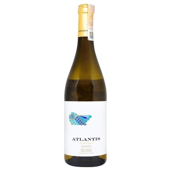 Вино Atlantis Albarino біле сухе 12,5% 0,75л