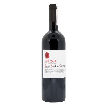 Вино Capezzana Barco Reale di Carmignano красное сухое 13,5% 0,75л - купить, цены на WINETIME - фото 1