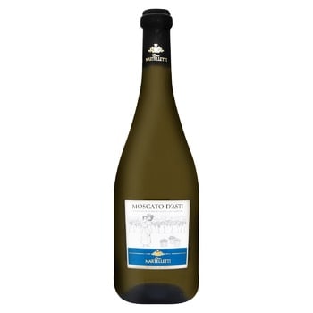 Вино игристое Casa Martelletti Moscato d'Asti белое сладкое 5,5% 0,75л - купить, цены на WINETIME - фото 1