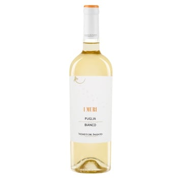 I Muri Bianco Puglia White Semidry Wine 12.5% 0.75l - buy, prices for WINETIME - photo 1