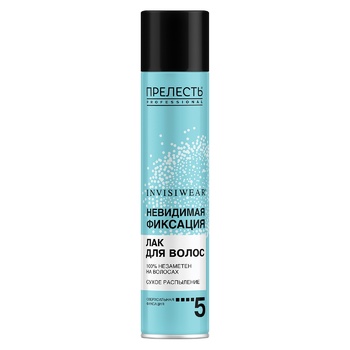 Prelest Professional Invisiwear Hairspray 300ml - buy, prices for MegaMarket - photo 1