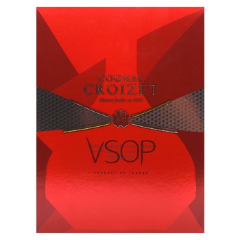 Croizet VSOP Cognac 40% 0.7l - buy, prices for - photo 5