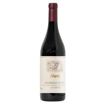 Вино Vietti Barbera d’Asti La Crena DOCG червоне сухе 15% 0,75л - купити, ціни на WINETIME - фото 1