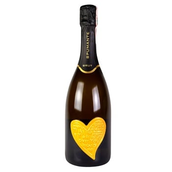 Amami Spumante White Brut Sparkling Wine 11.5% 0.75l - buy, prices for WINETIME - photo 1