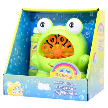 Bubbleland Soap Bubbles Frog-bubble thrower - buy, prices for MegaMarket - photo 1