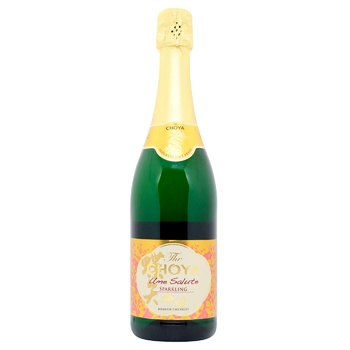 Choya Original White Sweet Sparkling Wine 5.5% 0.75l